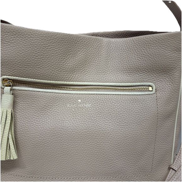 Kate Spade Michaela Chester Street Bag Blush Pebbled Leather Authentic - Picture 10 of 16